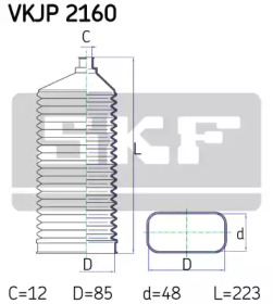 SKF VKJP 2160